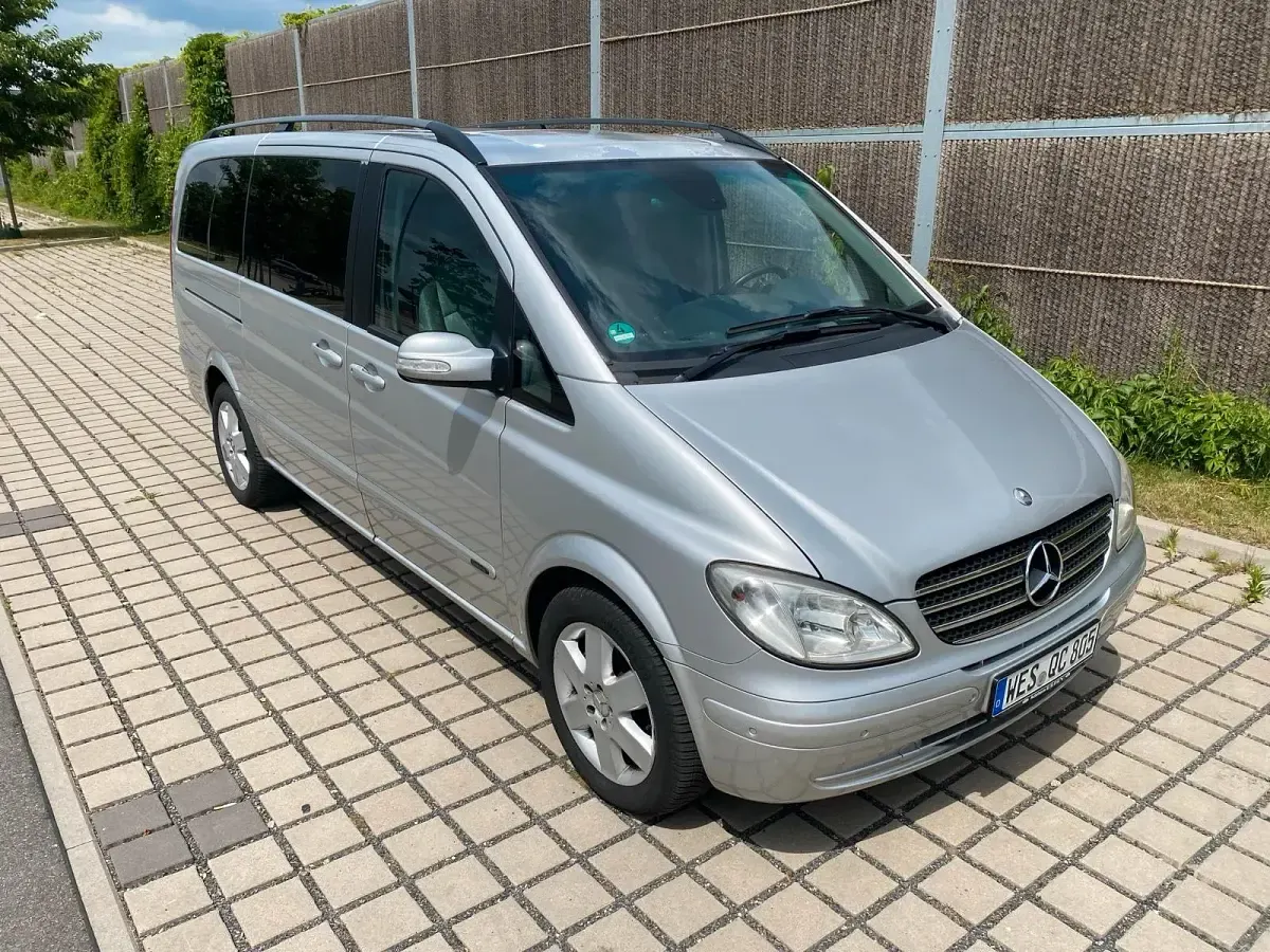 Gebraucht Mercedes Viano 204 PS (150 kW) 2007 Silber Van / Kleinbus