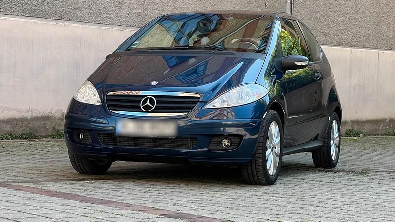 Blau Gebraucht 2007 Mercedes A170 Coupé | 3.290 € (Teuer) - Bild 1/4