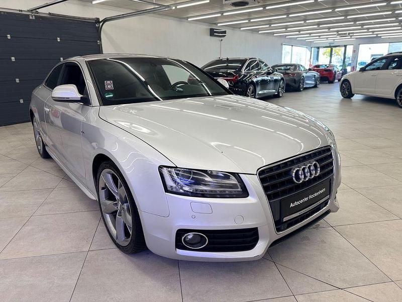 Silber Gebraucht 2008 Audi A5 S-Line Coupé | 6.999 € (Fairer Preis) - Bild 1/4