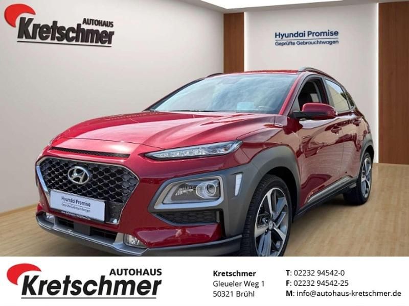 Rot Gebraucht 2020 Hyundai Kona Premium SUV | 19.890 € (Fairer Preis) - Bild 1/4