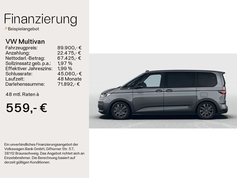 Gebraucht VW T7 Style 245 PS (180 kW) 2022 Grau Van