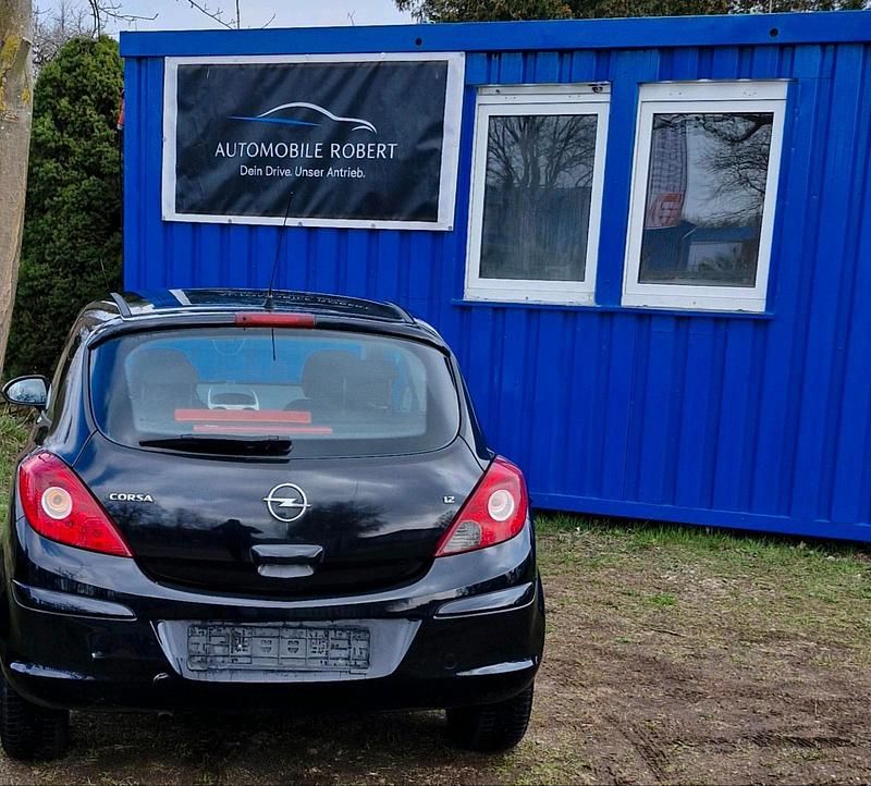 Gebraucht Opel Corsa 80 PS (58 kW) 2008 Schwarz Kleinwagen