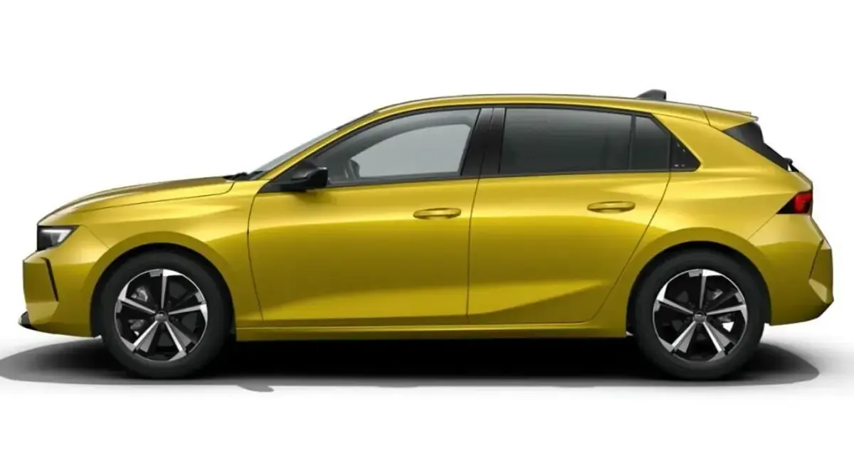 Nowe Opel Astra Edition 131 KM (96 kW) 2025 Żółty Hatchback