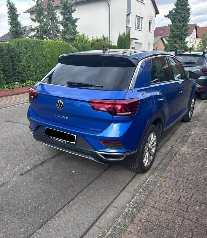 Gebraucht VW T-Roc 150 PS (110 kW) 2022 Blau SUV