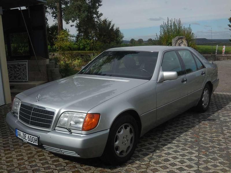 Silber Gebraucht 1992 Mercedes S600 SE Limousine | 27.400 € - Bild 1/4