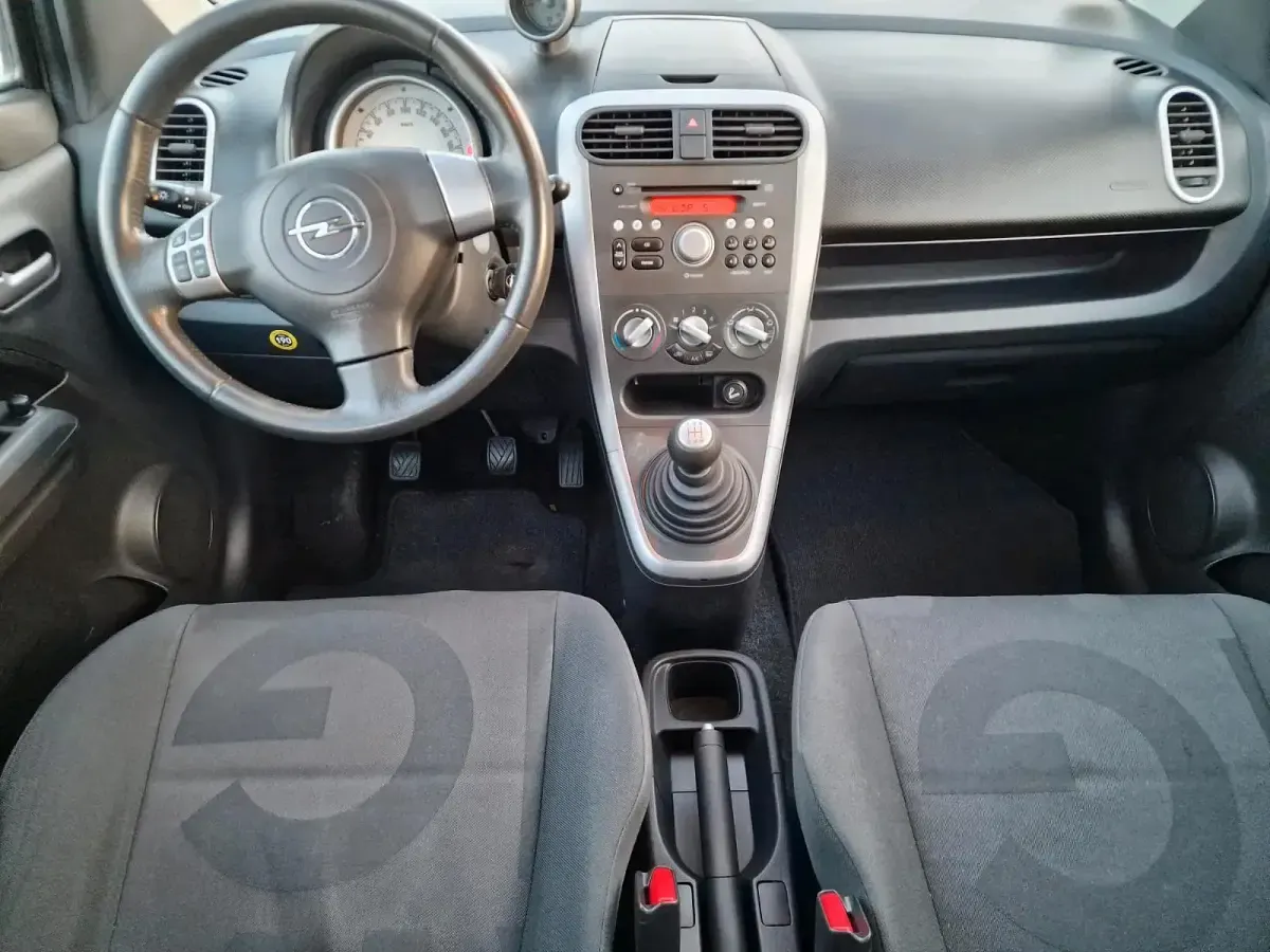 Gebraucht Opel Agila 2008 Grau Kleinwagen