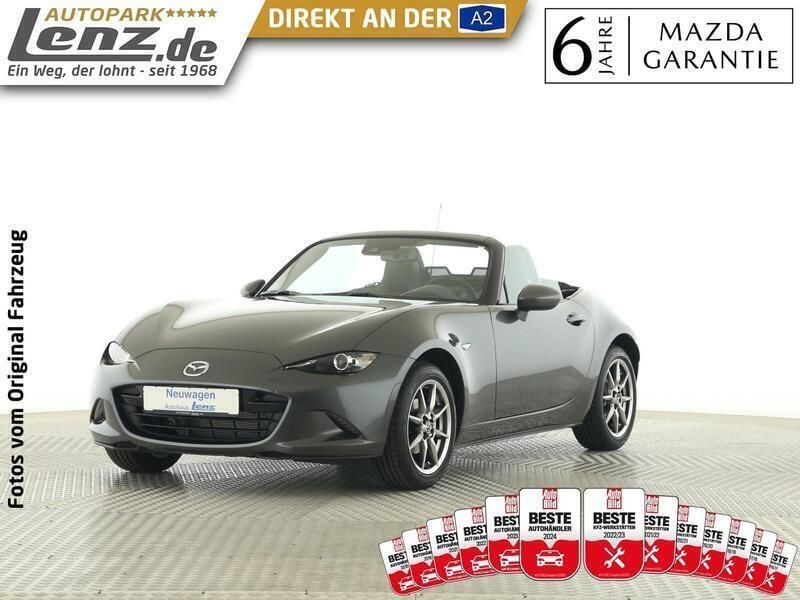 Gebraucht Mazda MX5 Exclusive-Line 132 PS (97 kW) 2023 Deep crystal blue Cabrio