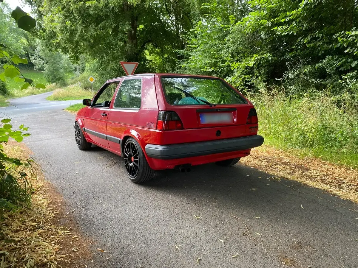 Gebraucht VW Golf II 129 PS (94 kW) 1989 Rot Kleinwagen