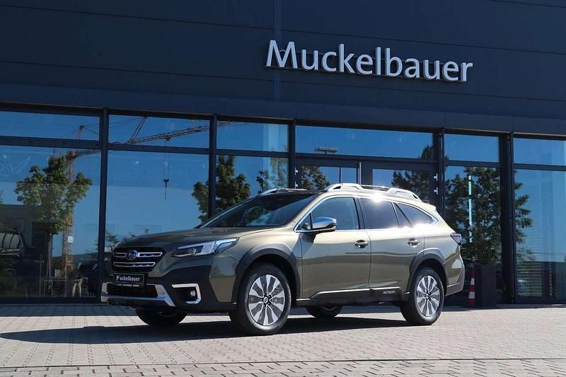 Autumn green metallic Neu 2025 Subaru Outback Platinum SUV | 47.995 € (Fairer Preis) - Bild 1/4