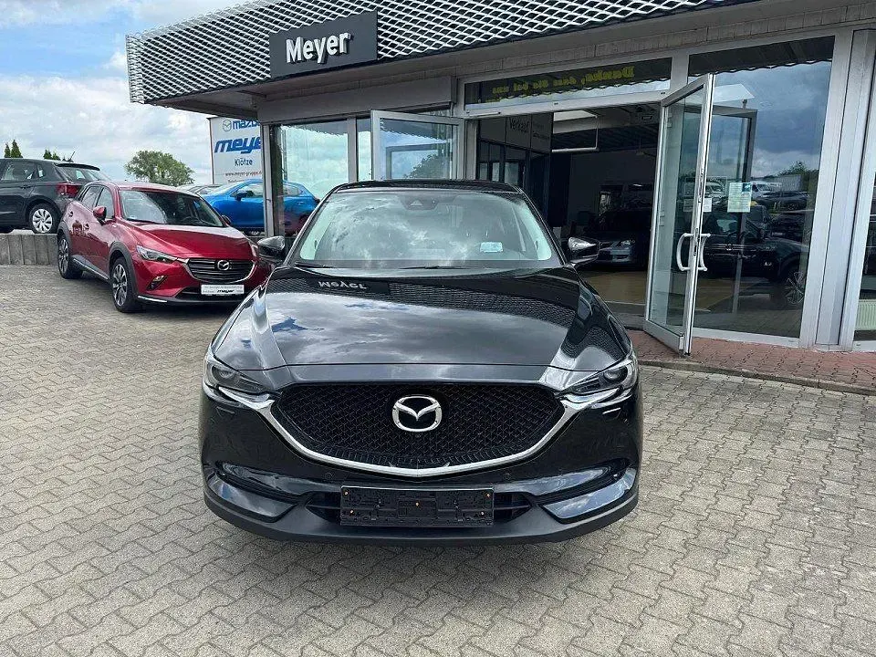 Gebraucht Mazda CX-5 Sports-Line 184 PS (135 kW) 2018 Onyxschwarz metallic (metallic) SUV