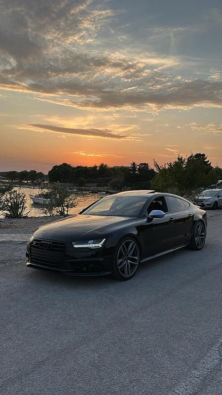Schwarz Gebraucht 2016 Audi S7 Kleinwagen | 42.390 € - Bild 1/4
