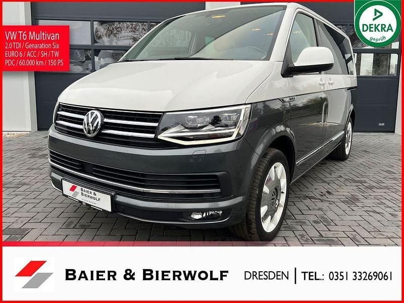 Grau Gebraucht 2016 VW Multivan Generation Six Van | 39.990 € (Teuer) - Bild 1/4