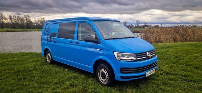 Gebraucht VW T6 California 102 PS (75 kW) 2018 Blau Van