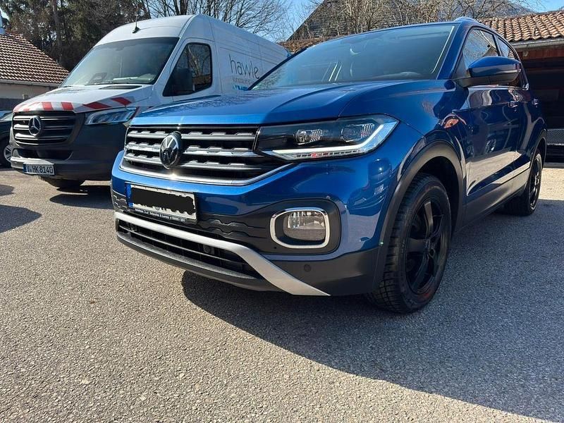 Gebraucht VW T-Cross Style 110 PS (80 kW) 2021 Blau SUV