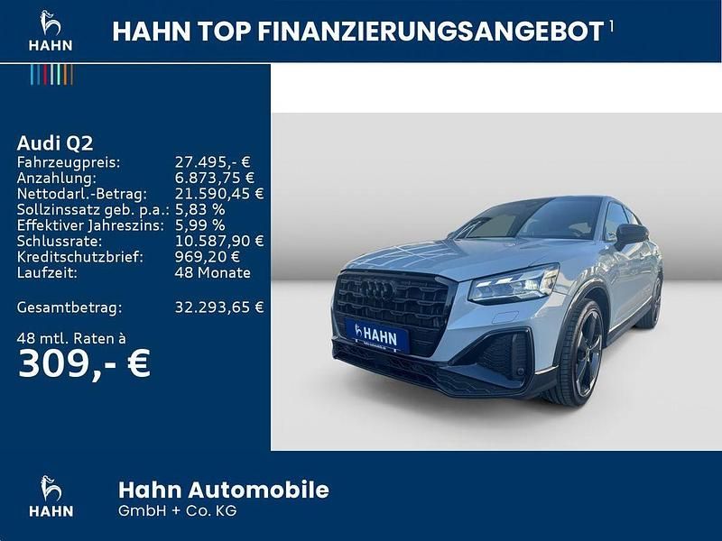 Gebraucht Audi Q2 S-Line 150 PS (110 kW) 2023 Grau SUV