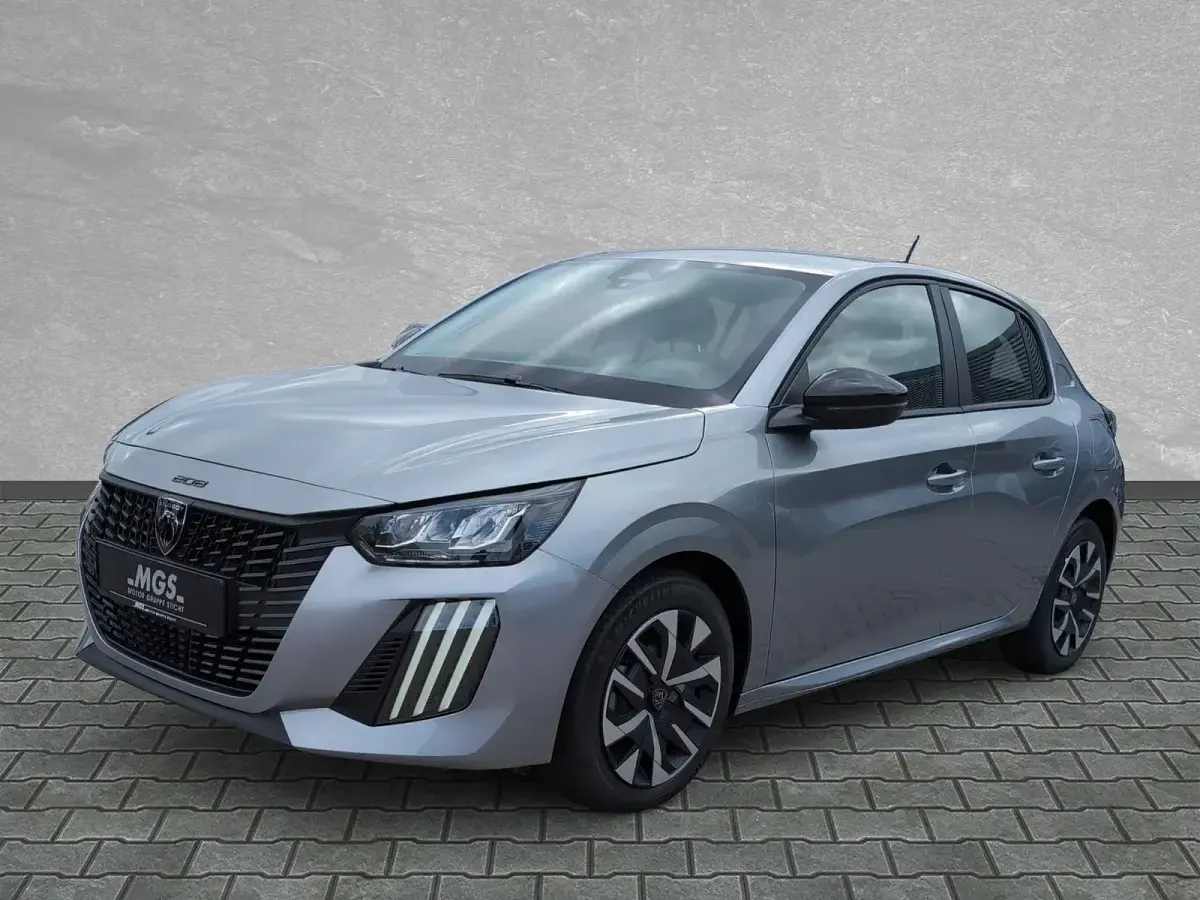 Neu Peugeot 208 Style 101 PS (74 kW) 2026 Artense silber Kleinwagen