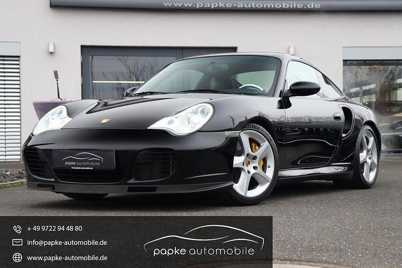 Schwarz Gebraucht 2004 Porsche 996 Turbo Coupé | 94.996 € - Bild 1/4