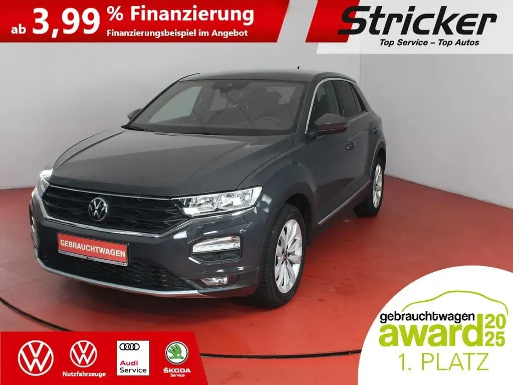 Gebraucht VW T-Roc Sportline 150 PS (110 kW) 2021 Grau SUV