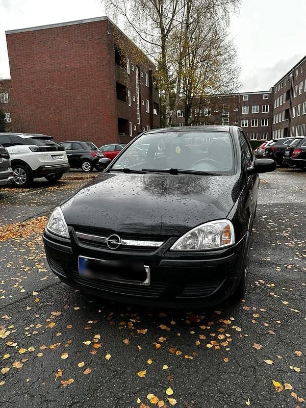 Schwarz Gebraucht 2005 Opel Corsa Kleinwagen | 3.699 € (Teuer) - Bild 1/4