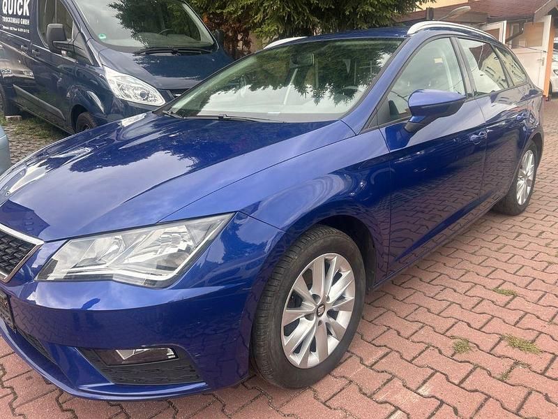 Gebraucht Seat Leon ST Style 110 PS (80 kW) 2018 Blau Kombi