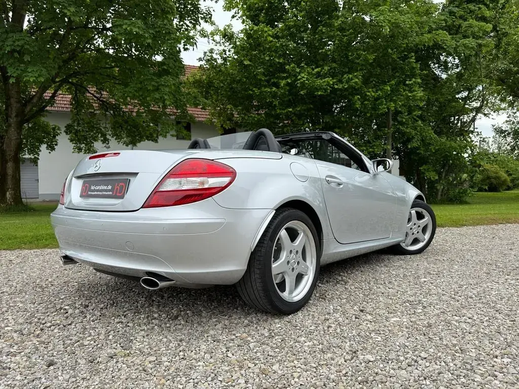 Gebraucht Mercedes SLK350 272 PS (200 kW) 2008 Silber Cabrio