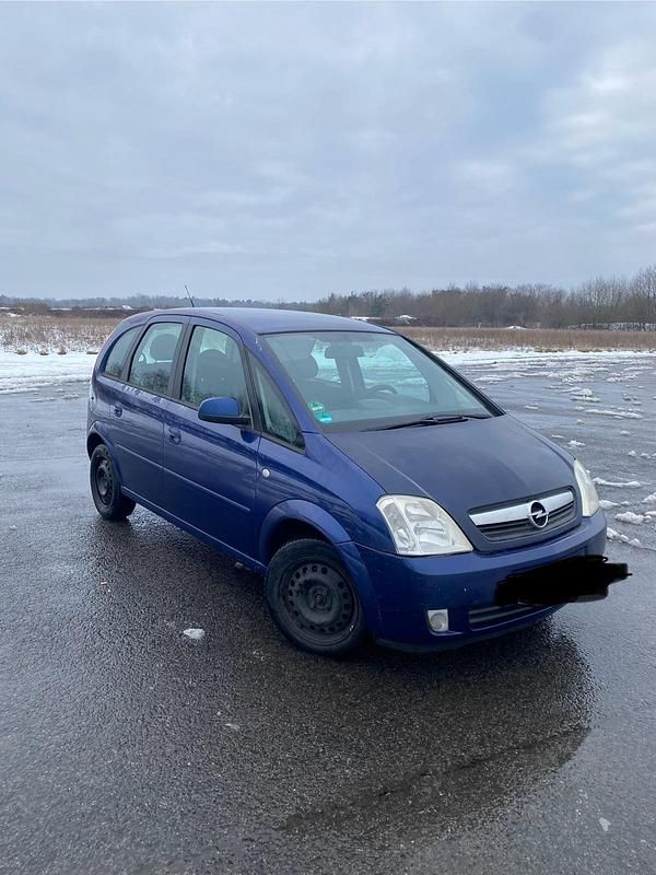 Blau Gebraucht 2004 Opel Meriva Van / Kleinbus | 500 € (Superpreis) - Bild 1/4