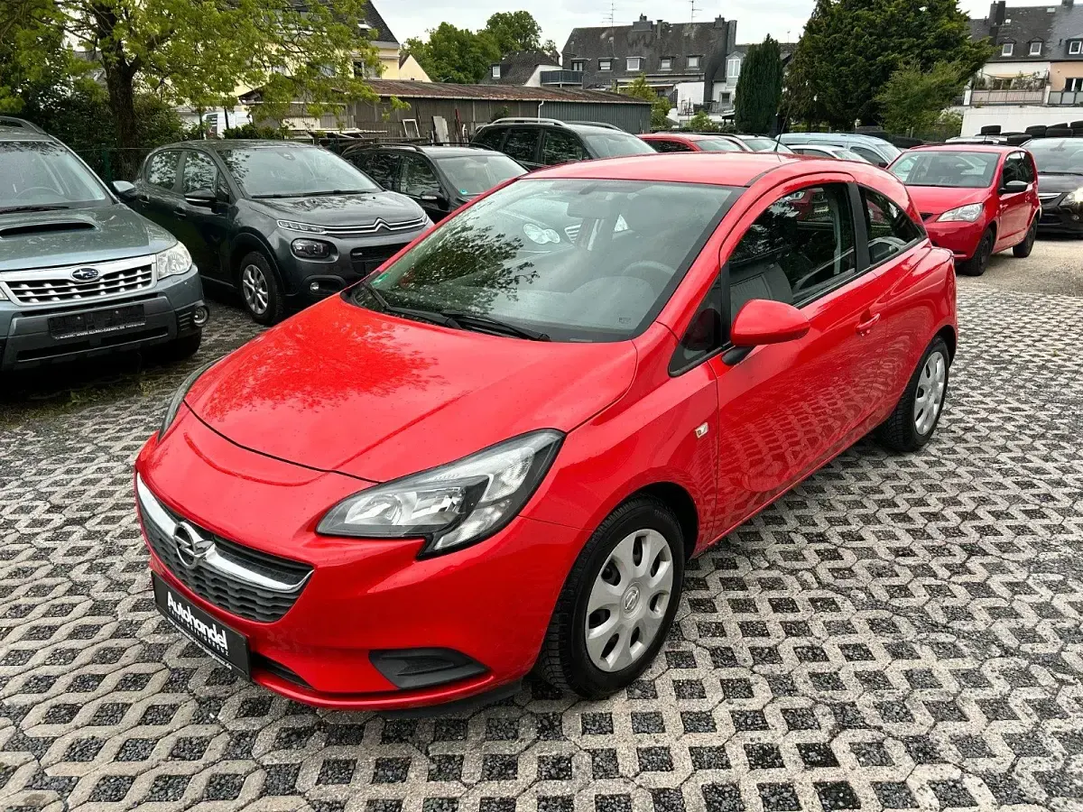 Gebraucht Opel Corsa Edition 90 PS (66 kW) 2016 Magmarot Kleinwagen