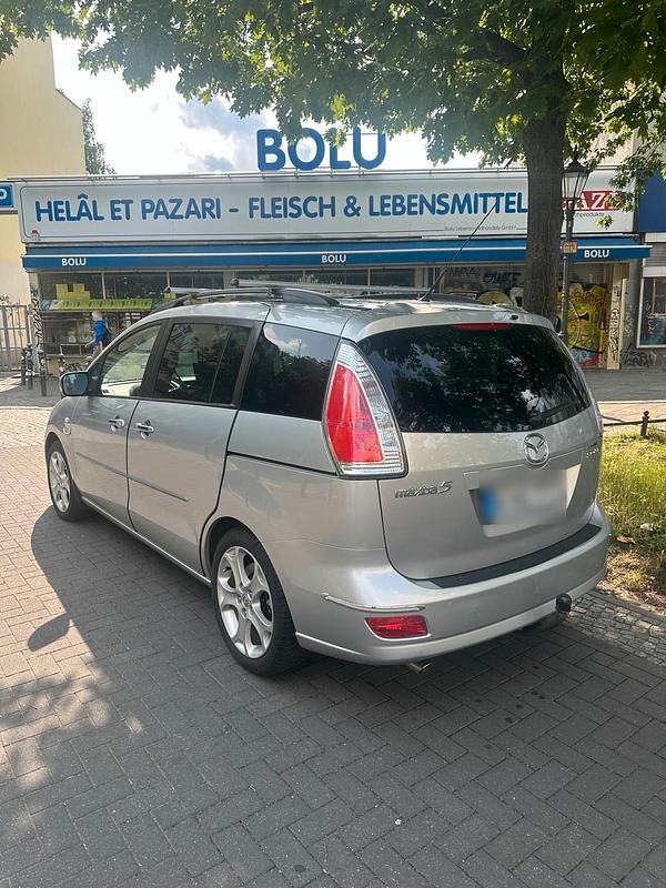 Gebraucht Mazda 5 150 PS (110 kW) 2009 Silber Van / Kleinbus