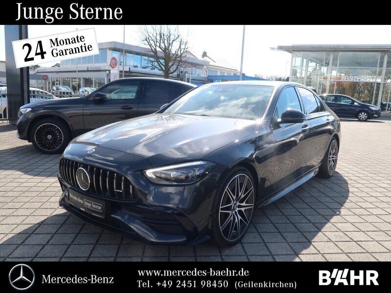 Grau Gebraucht 2024 Mercedes C43 AMG AMG Limousine | 66.950 € (Teuer) - Bild 1/4