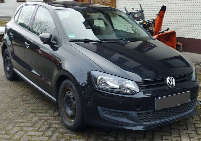 Gebraucht VW Polo Trendline 69 PS (50 kW) 2009 Schwarz Limousine
