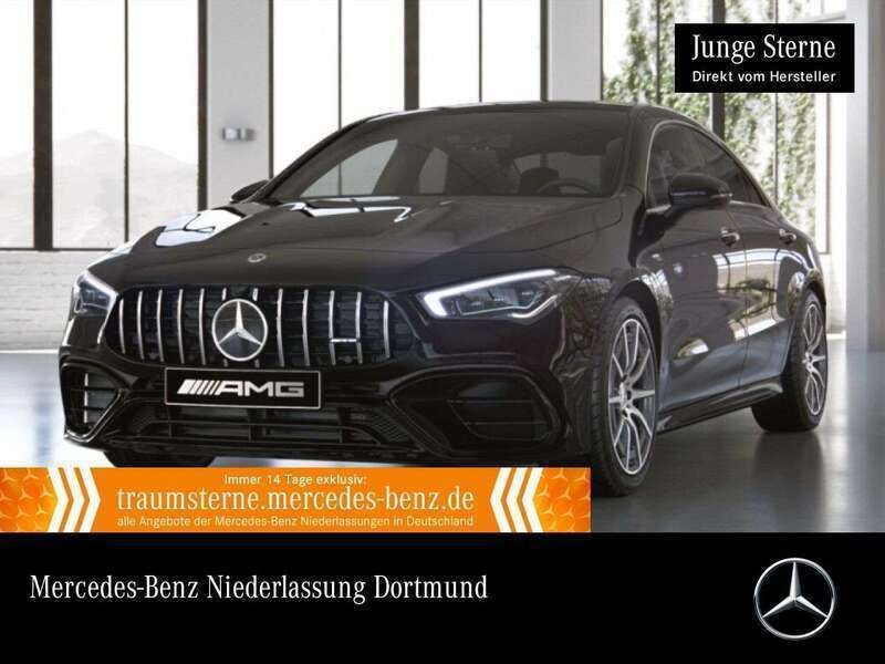 Schwarz Gebraucht 2021 Mercedes CLA45 AMG AMG Limousine | 51.890 € (Fairer Preis) - Bild 1/3