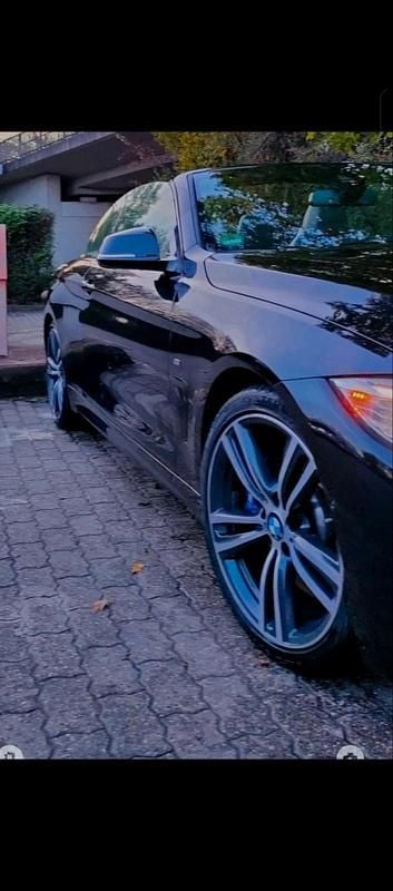 Schwarz Gebraucht 2017 BMW 430 Cabriolet M Sport Cabrio | 26.980 € (Teuer) - Bild 1/4