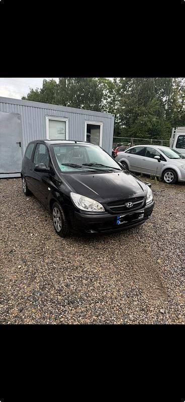 Schwarz Gebraucht 2008 Hyundai Getz Kleinwagen | 600 € - Bild 1/3