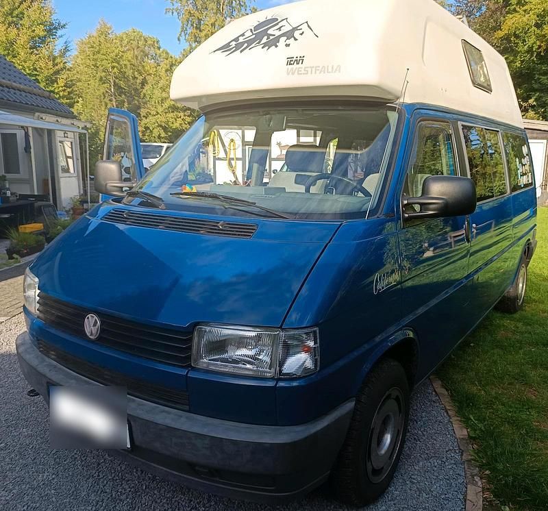 Blau Gebraucht 1994 VW T4 California Van | 17.599 € - Bild 1/4
