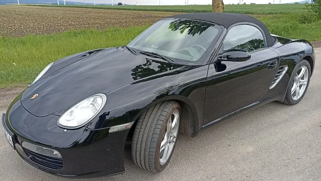Gebraucht Porsche Boxster 239 PS (175 kW) 2006 Schwarz Cabrio