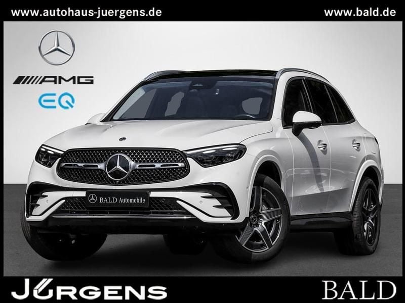 Weiss polarweiss Gebraucht 2023 Mercedes GLC400d AMG SUV | 59.280 € (Superpreis) - Bild 1/4
