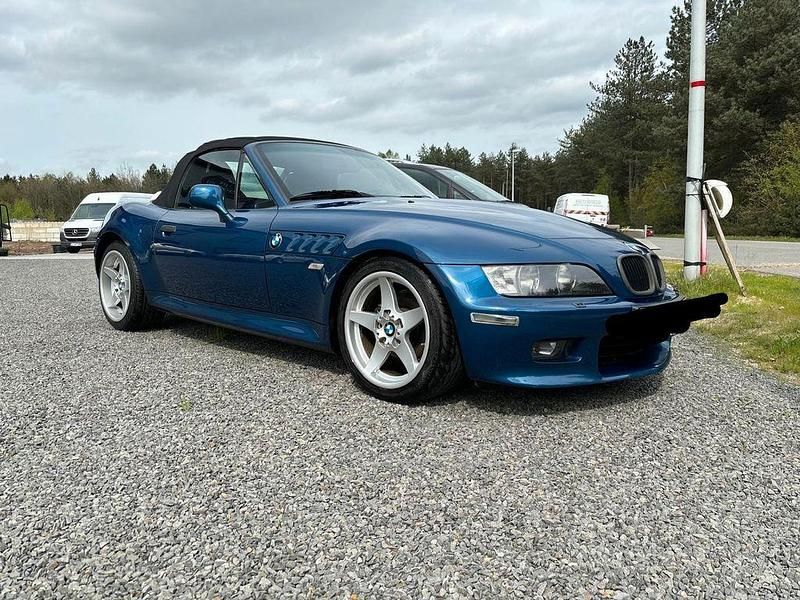 Blau Gebraucht 1999 BMW Z3 Sport Line Cabrio | 8.999 € (Fairer Preis) - Bild 1/4