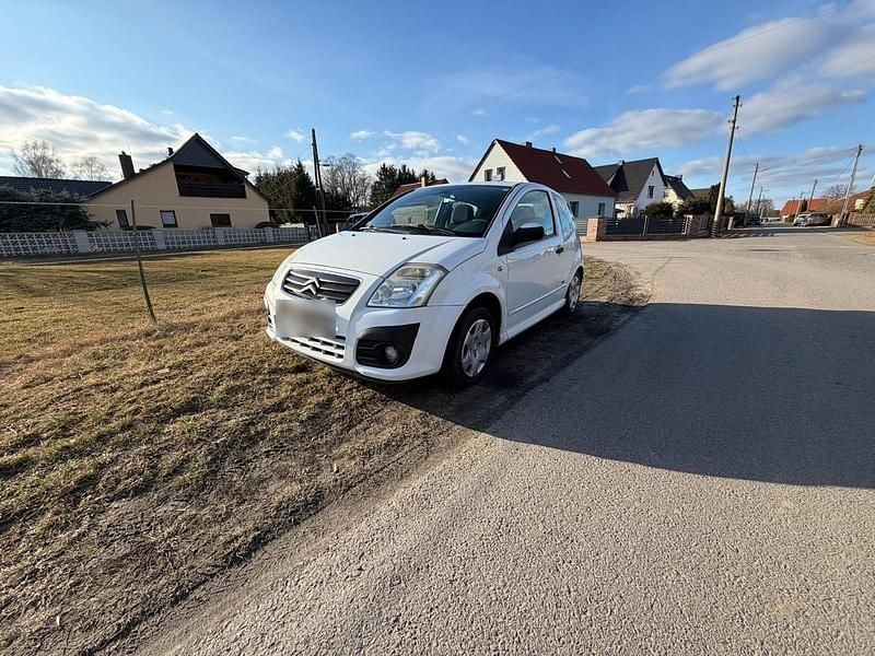 Gebraucht Citroën C2 VTR Sport 73 PS (53 kW) 2008 Weiß Kleinwagen