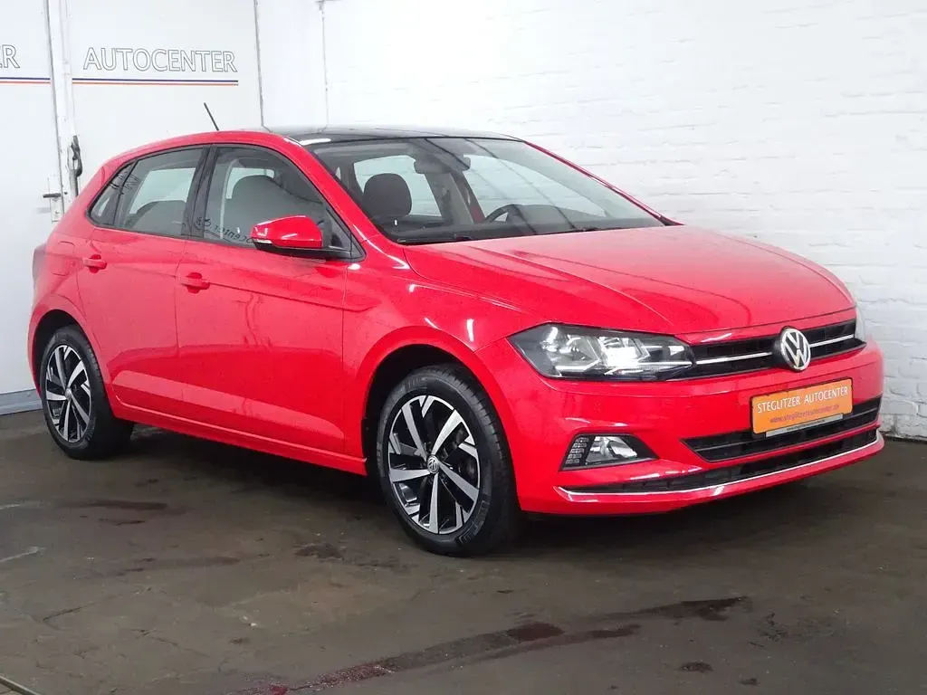 Gebraucht VW Polo Highline 95 PS (69 kW) 2018 Rot Kleinwagen
