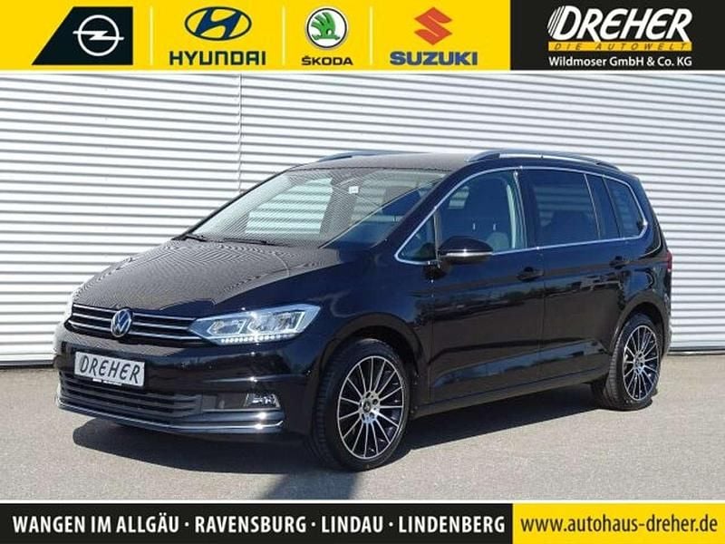 Deep black perleffekt Gebraucht 2023 VW Touran Highline Van / Kleinbus | 32.290 € (Fairer Preis) - Bild 1/4