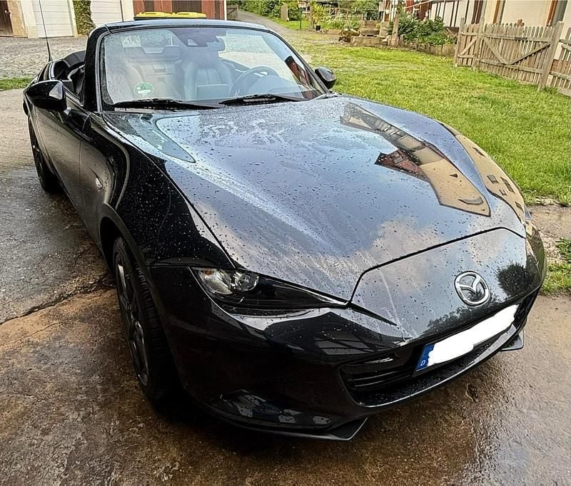 Schwarz Gebraucht 2015 Mazda MX5 Cabrio | 16.000 € (Superpreis) - Bild 1/4