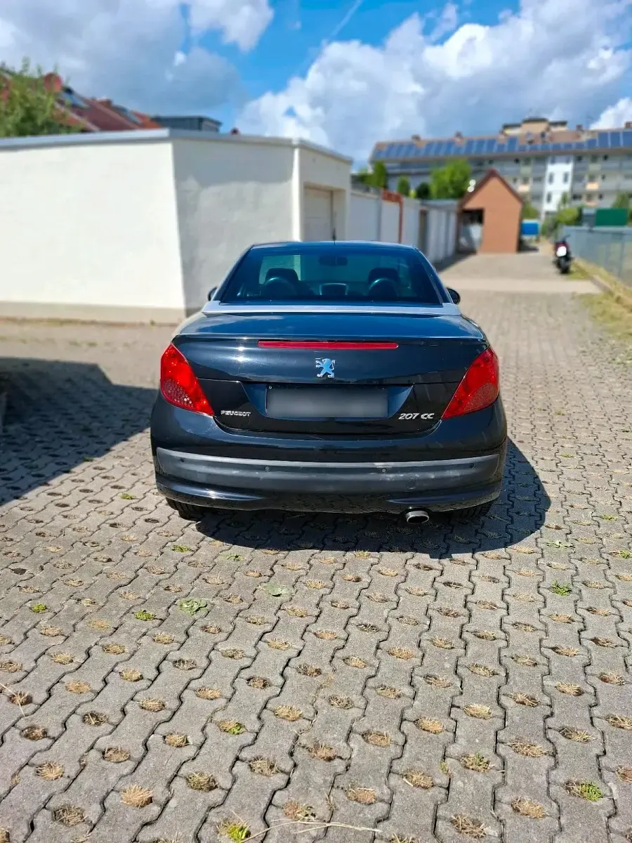 Gebraucht Peugeot 207 CC 120 PS (88 kW) 2007 Schwarz Cabrio