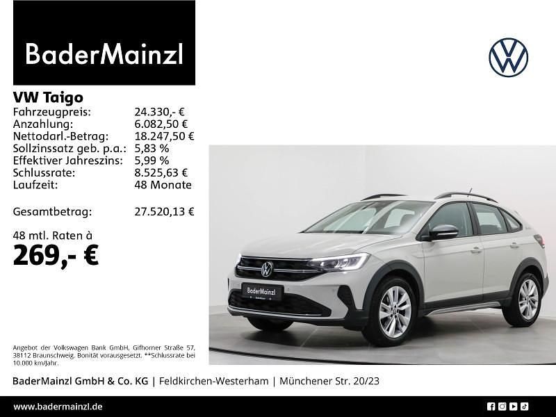 Grau Gebraucht 2025 VW Taigo Goal SUV | 22.490 € (Fairer Preis) - Bild 1/3