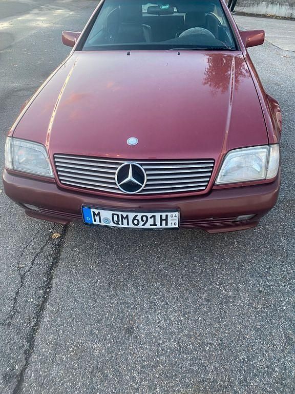 Rot Gebraucht 1993 Mercedes SL300 Cabrio | 22.999 € - Bild 1/4