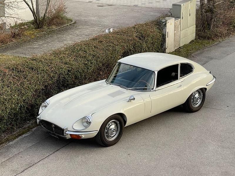 Gebraucht Jaguar E-Type 268 PS (197 kW) 1972 Weiß Coupé