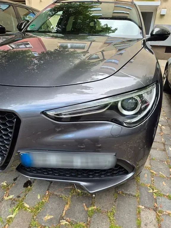 Gebraucht Alfa Romeo Stelvio Tech Edition 280 PS (205 kW) 2021 Grau SUV