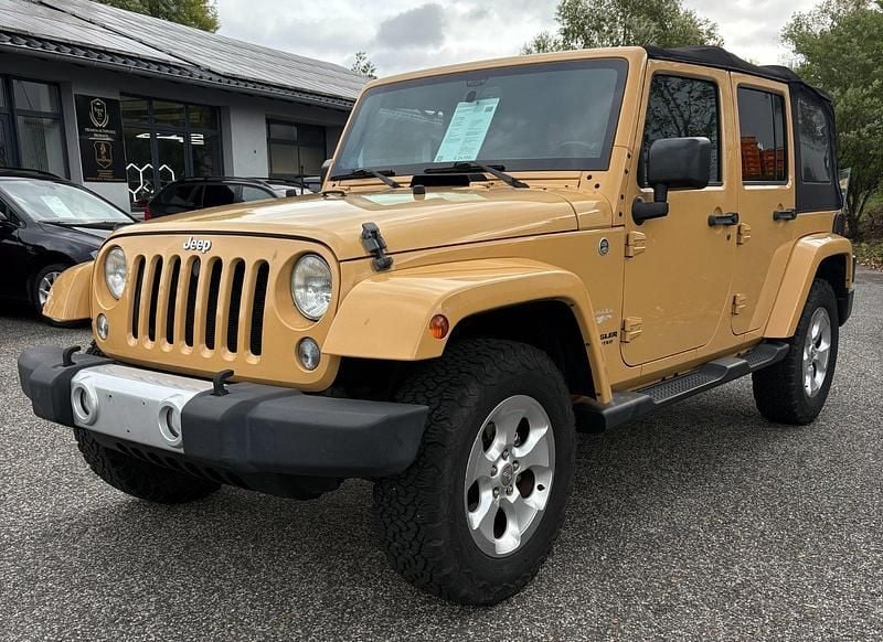 Dune clear coat Gebraucht 2014 Jeep Wrangler Unlimited Sahara SUV | 22.900 € (Superpreis) - Bild 1/4
