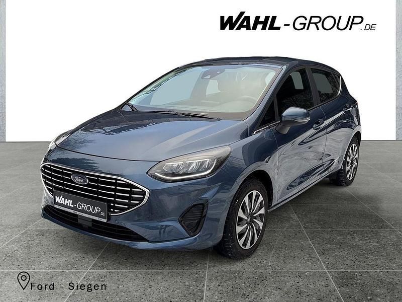Blau Gebraucht 2022 Ford Fiesta Titanium Limousine | 14.900 € (Fairer Preis) - Bild 1/4