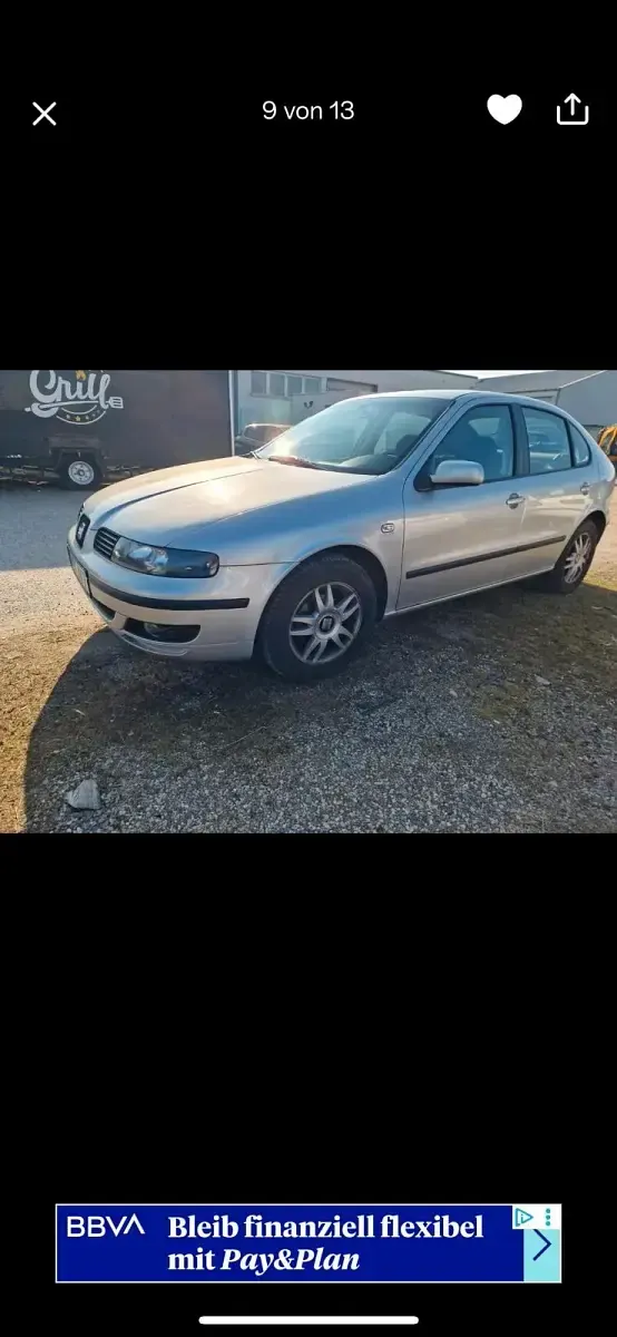 Gebraucht Seat Leon 107 PS (78 kW) 2002 Grün Kleinwagen