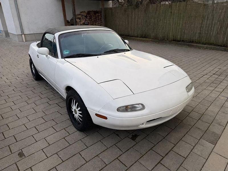 Gebraucht Mazda MX5 116 PS (85 kW) 1991 Weiß Cabrio